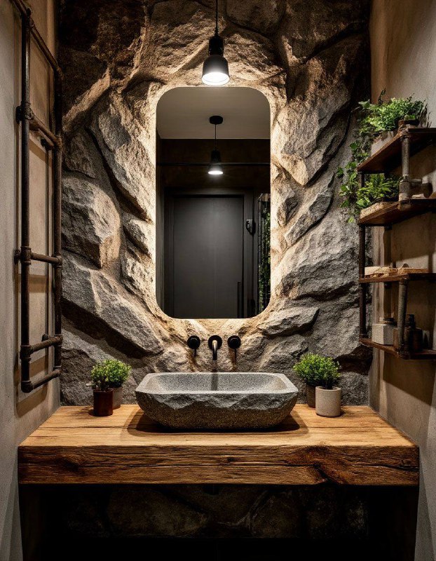 Не только столешница: 7 нестандартных идей, как использовать камень в интерьере