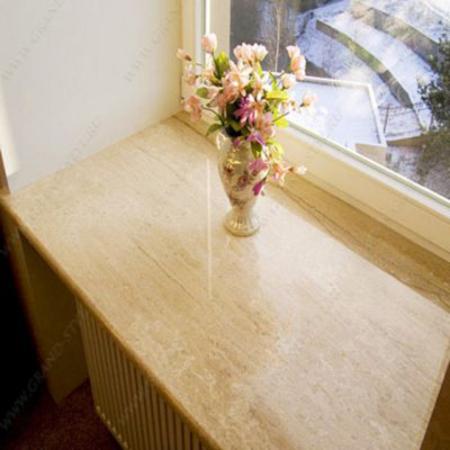 Подоконники из травертина