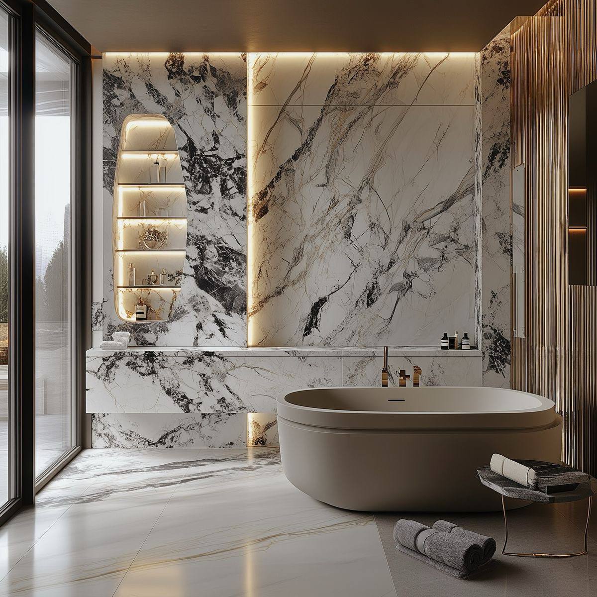 Тренды: натуральный камень в современном дизайне